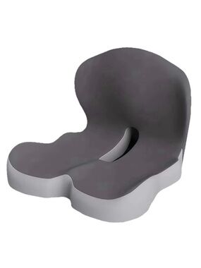 Ergonomic Memory Foam Lumbar and Seat Cushion Back Hip Support Comfortable Drive